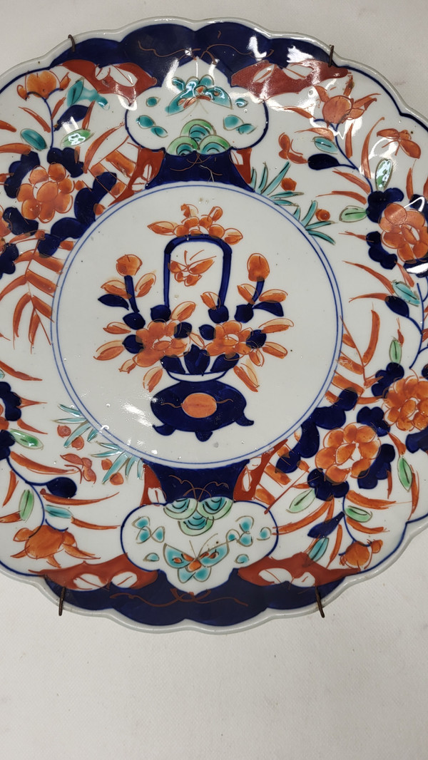 Imari porcelain dish - Japan - 19th century