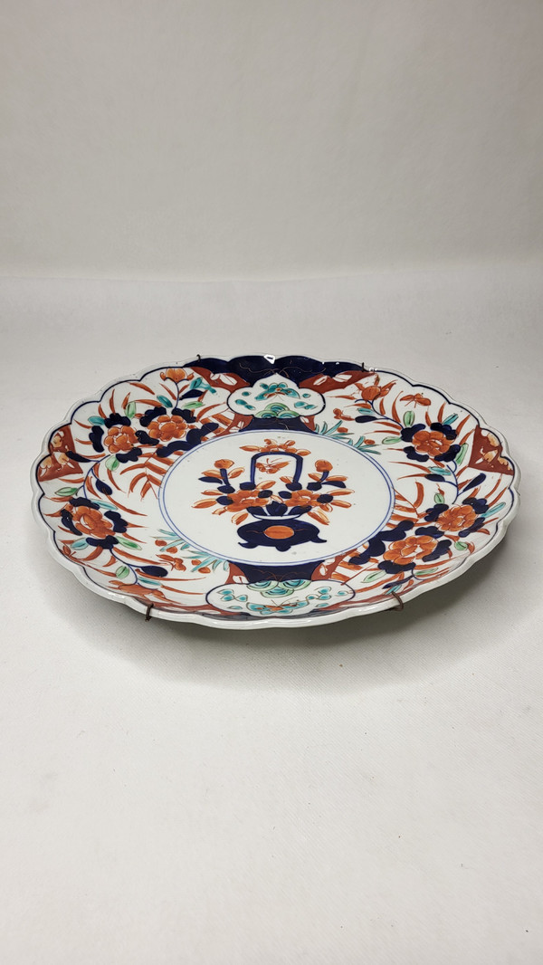 Imari porcelain dish - Japan - 19th century