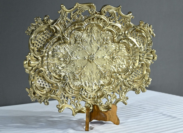 Bronze Center Table Tray, Rocaille style – Late 19th century