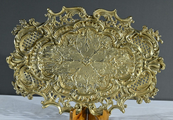 Bronze Center Table Tray, Rocaille style – Late 19th century