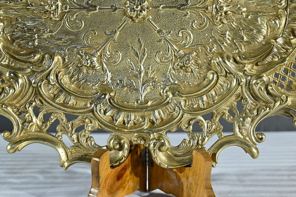 Bronze Center Table Tray, Rocaille style – Late 19th century