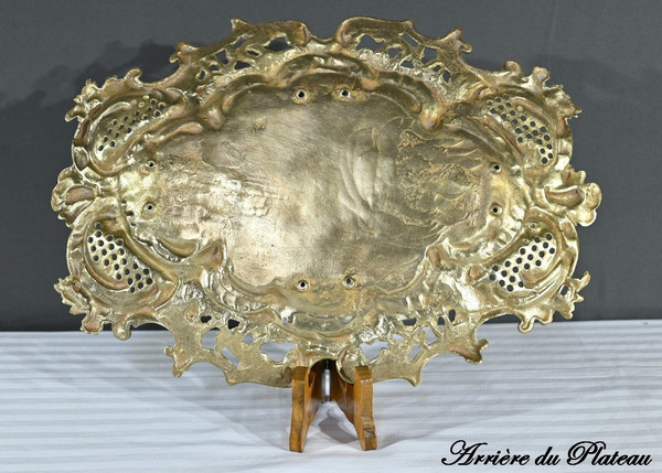 Bronze Center Table Tray, Rocaille style – Late 19th century