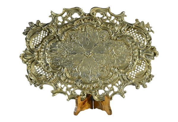 Bronze Center Table Tray, Rocaille style – Late 19th century