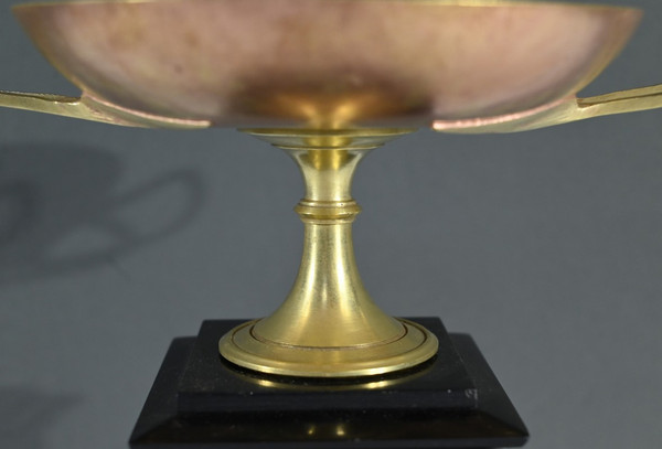 Pair of Marble and Bronze Cassolettes – Late 19th Century