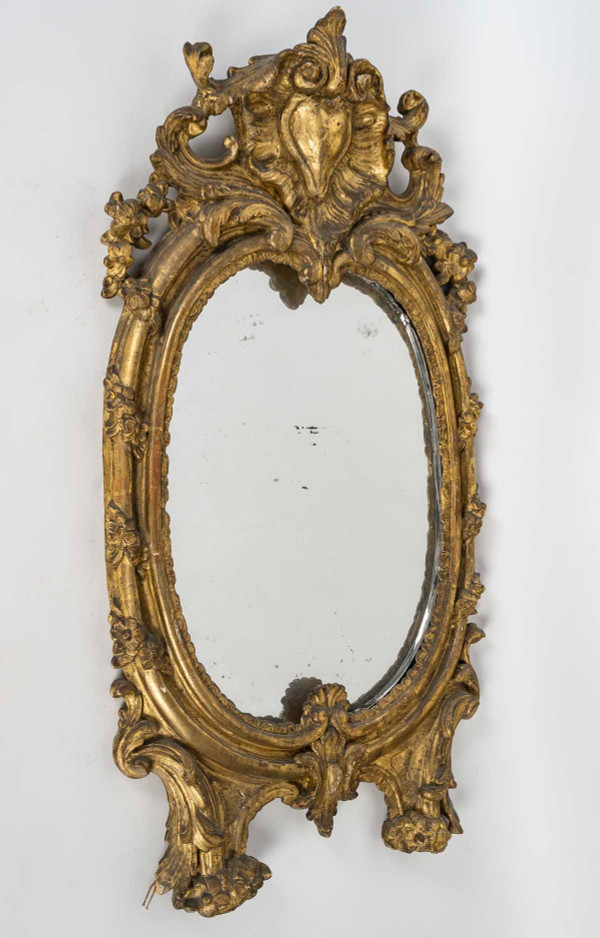 Louis XV period mirror frame