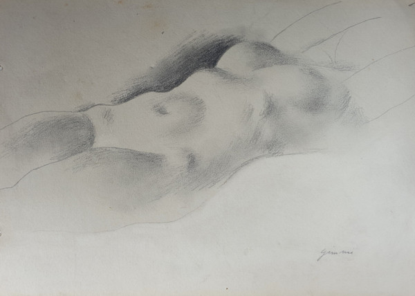 Wilhelm GIMMI - Study of elongated naked gem