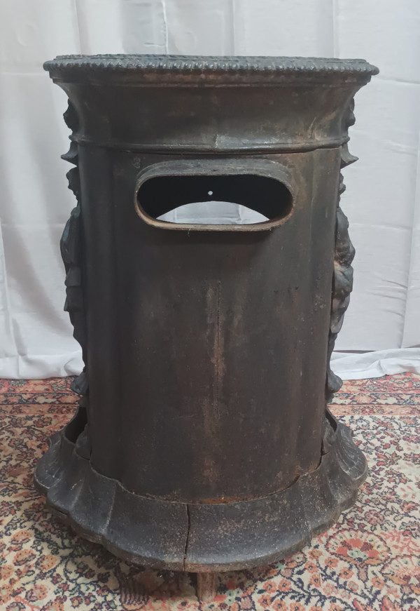 Napoleon III cast iron wood or coal stove