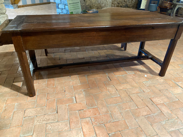 18th century 3-drawer farm table