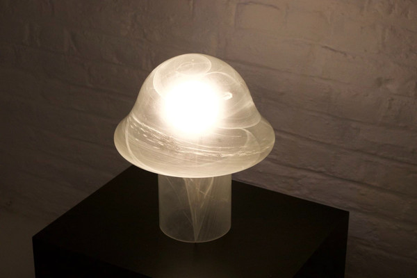 Mushroom" lamp in Murano.