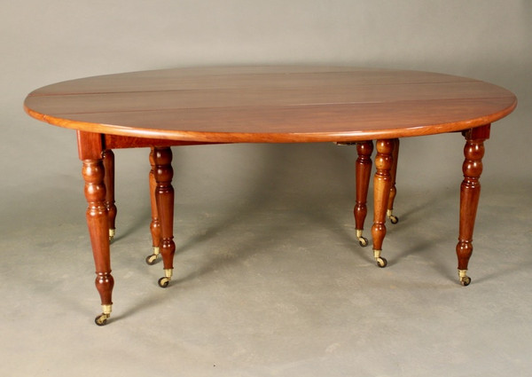 Jacob 8 Legs Solid Mahogany Banquet Table 4m70