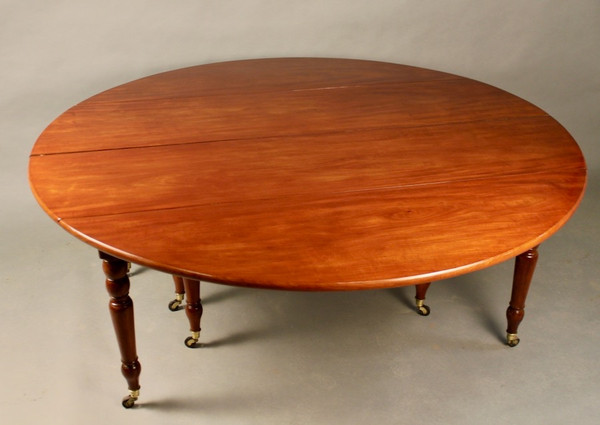 Jacob 8 Legs Solid Mahogany Banquet Table 4m70