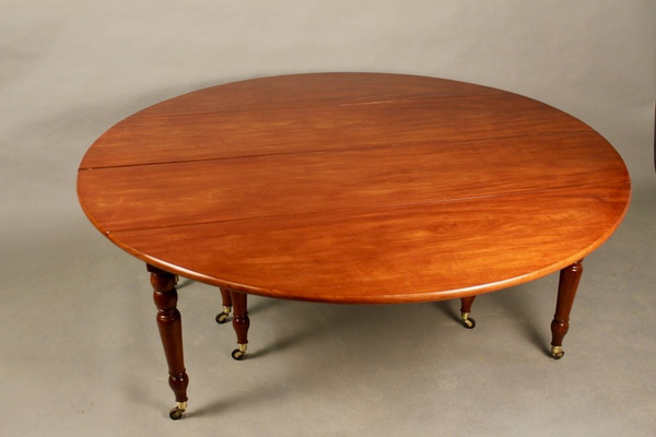 Jacob 8 Legs Solid Mahogany Banquet Table 4m70