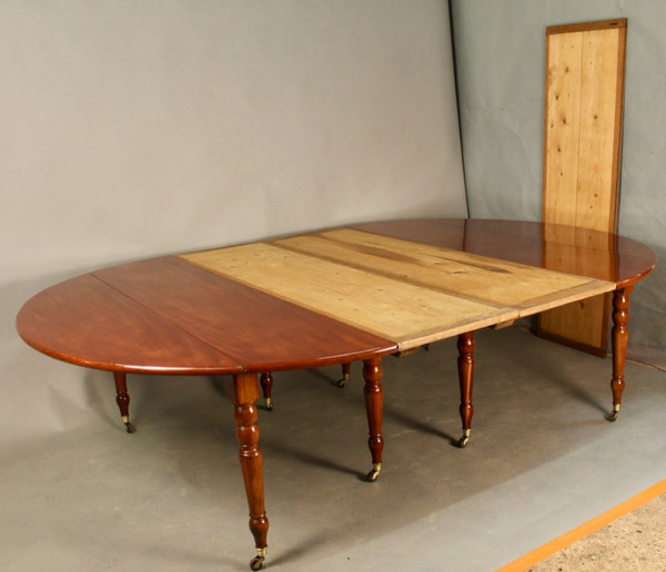 Jacob 8 Legs Solid Mahogany Banquet Table 4m70