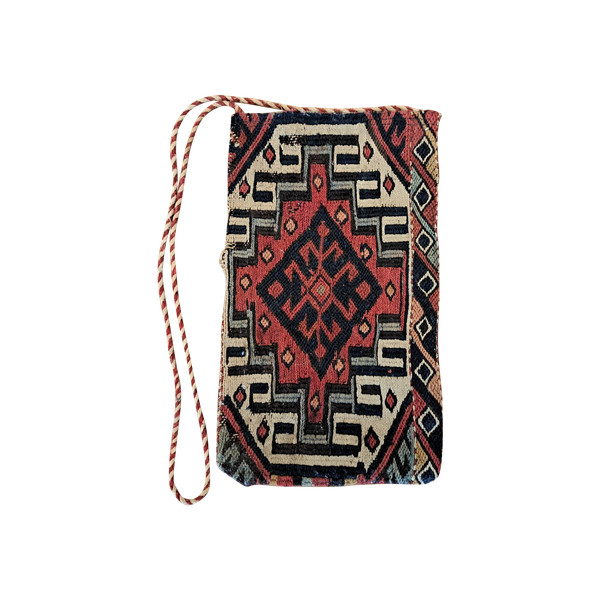 Middle East , Antique Kilim Pouch , Early XX°.