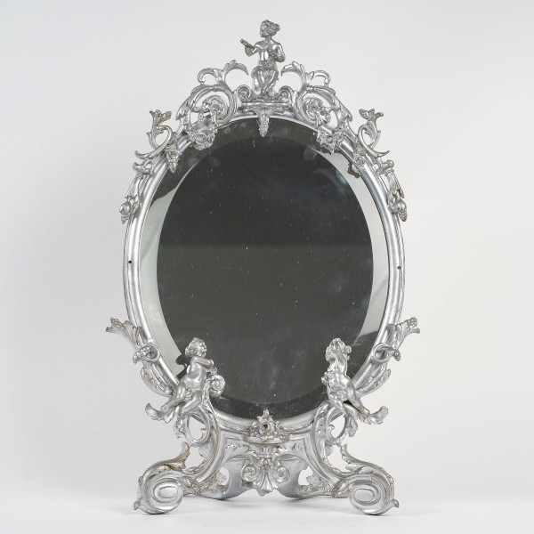 A fine pair of late 19th century table mirrors