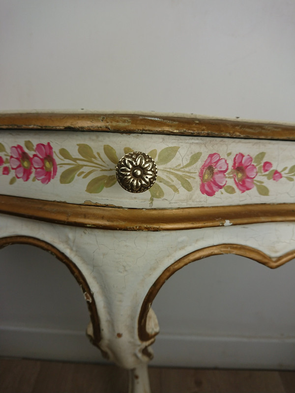 Venetian-style wall console