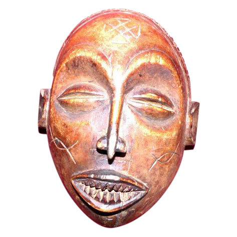 Masque Africain kongo début XXème