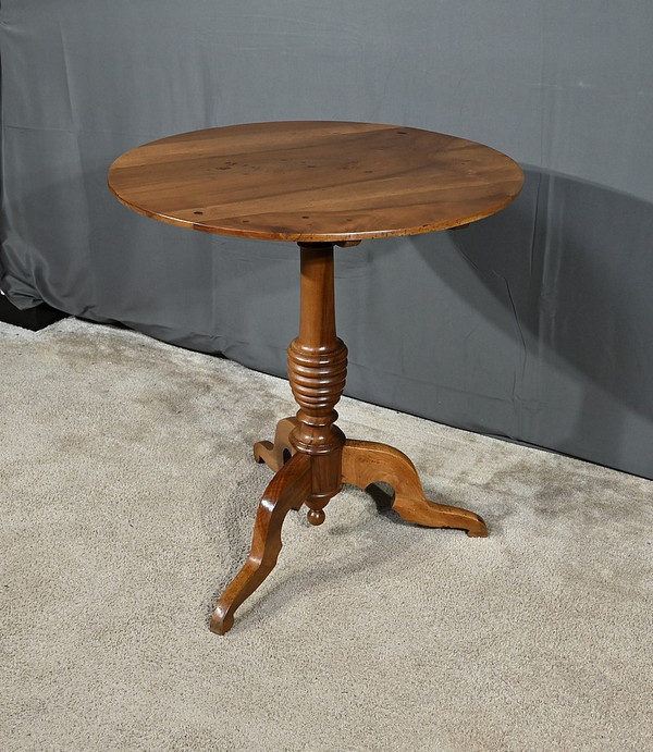 Walnut Pedestal Table, Louis-Philippe period – 1st part 19th century