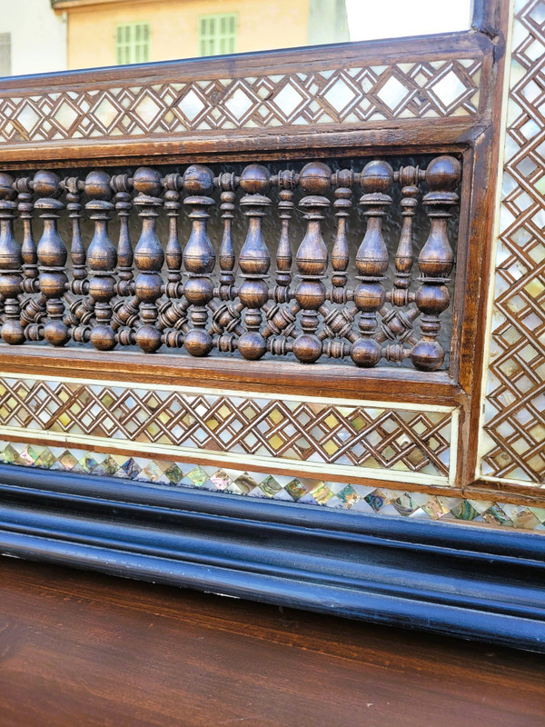 G Parvis, Console + Mirror, Madrassa School, 19th Century