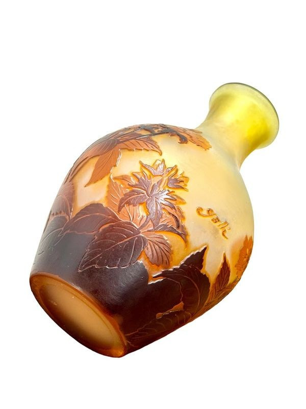 Emile Gallé Vase "Floral Decor"