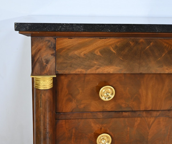 Mahogany chest of drawers, Empire period – Early 19th century