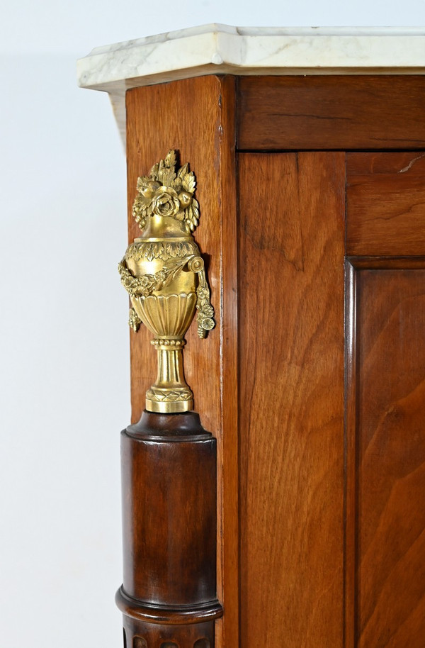 Small Mahogany Wardrobe, Louis XVI style – Late 19th century