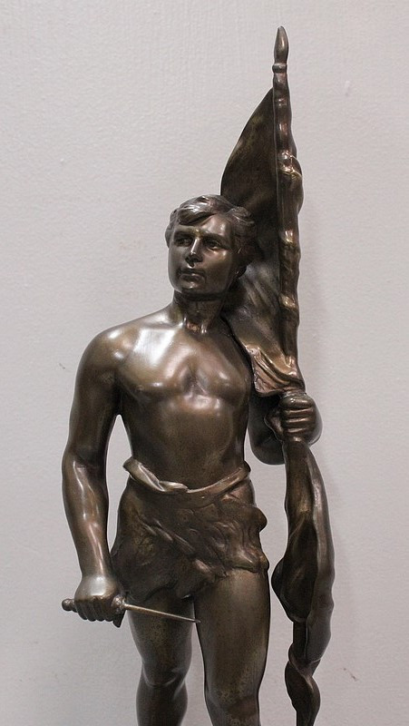 Bronze "Allegory of the Fatherland" - 19th century