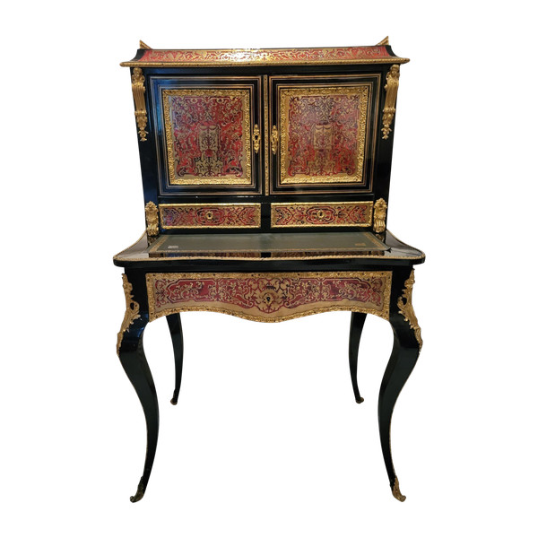 Stile palla da segretario in ottone e bronzo, Napoleone III