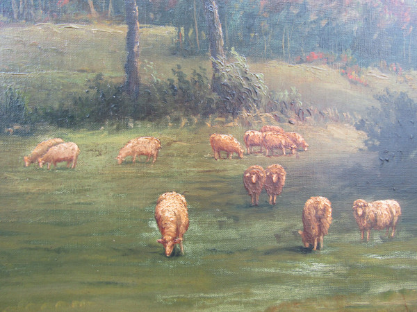 Sheep painting