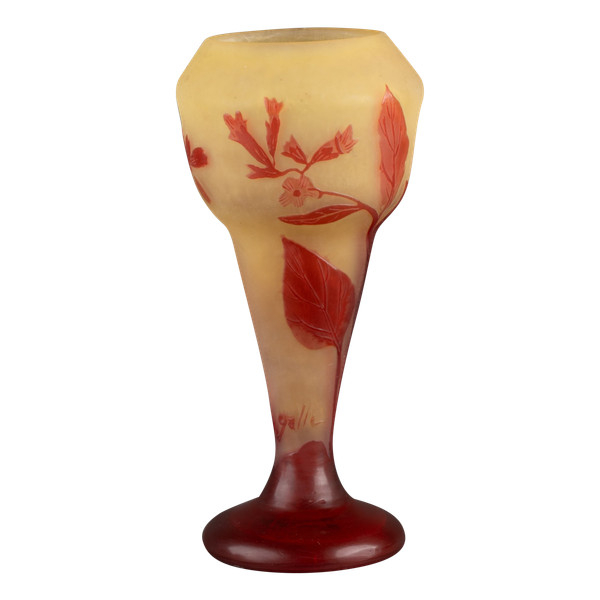 Small Gallé Vase, Late 19th / Early 20th Century