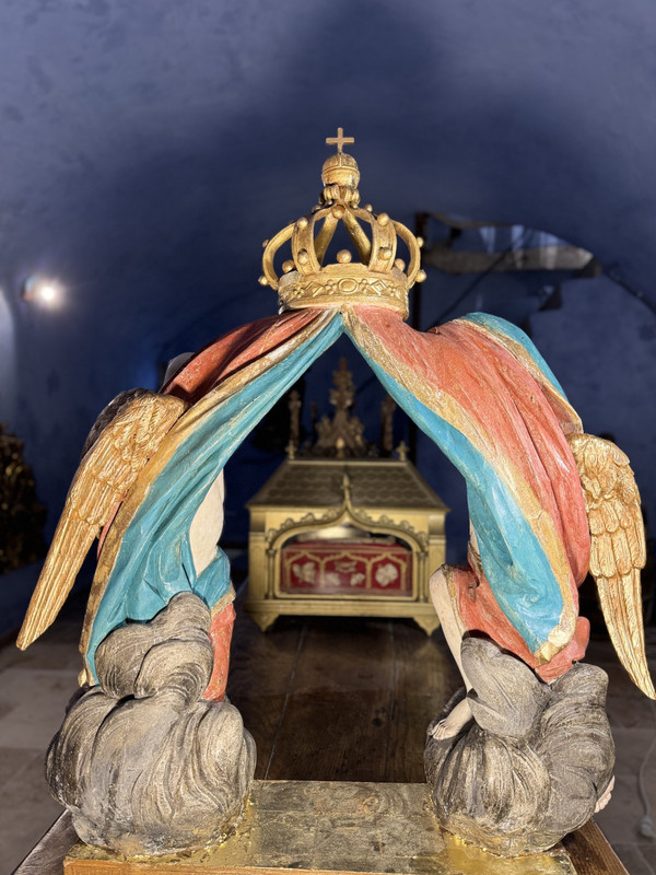 Baldacchino del tabernacolo con angeli - XVIII secolo