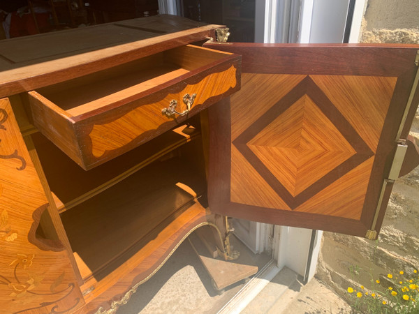 Superbe commode réalisée par les Ateliers ALLOT de Loudéac, modèle DUBOIS.