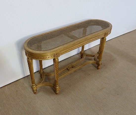  Banc de piano, goût Louis XVI, époque Napoléon III – 2ème partie du XIXe 