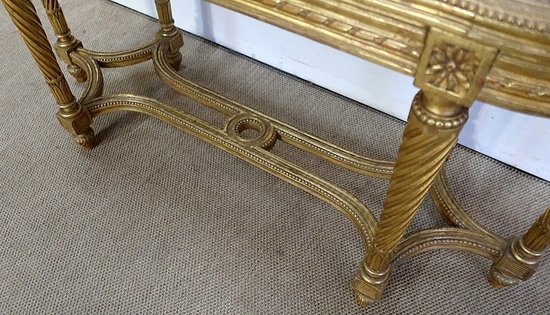  Banc de piano, goût Louis XVI, époque Napoléon III – 2ème partie du XIXe 