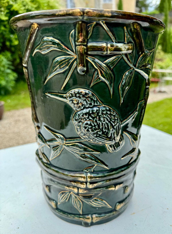 Pair of Art Nouveau vases