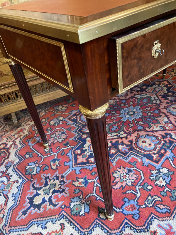 LOUIS XVI STYLE ALL-SIDED FLAT DESK