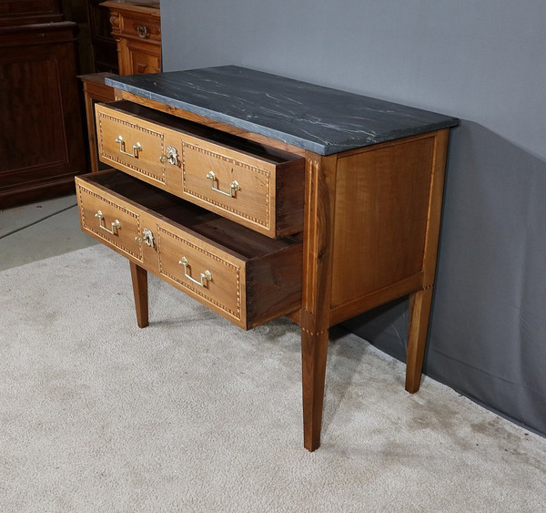 Small Regional Chest of Drawers in Walnut, Louis XVI style - Early 19th century