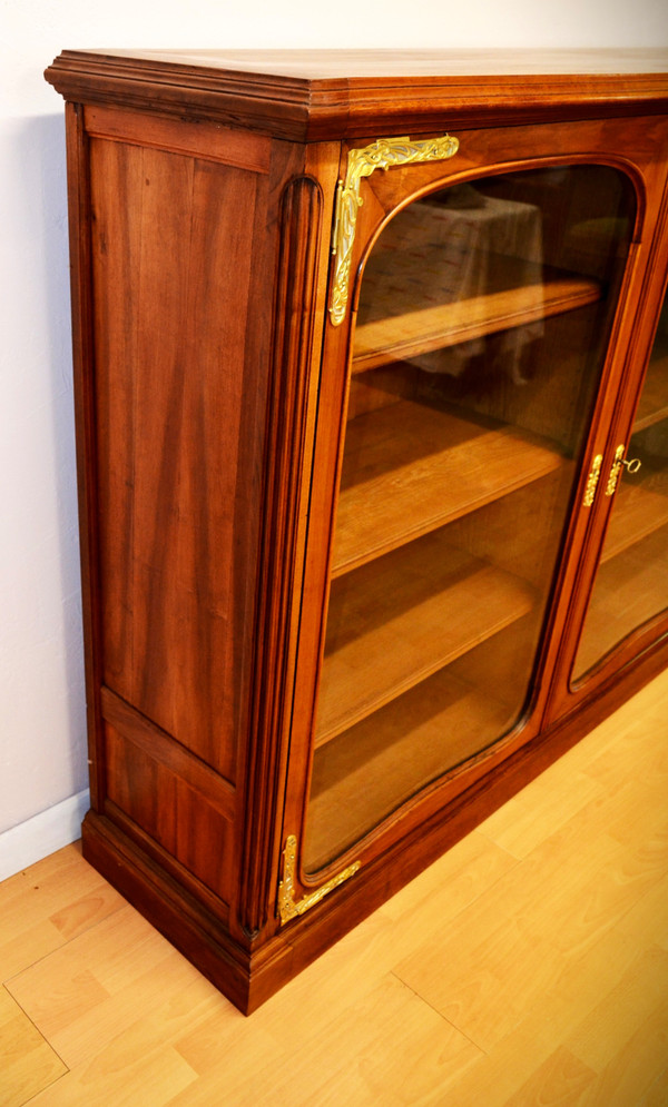 Vitrine Bibliothèque Art Nouveau