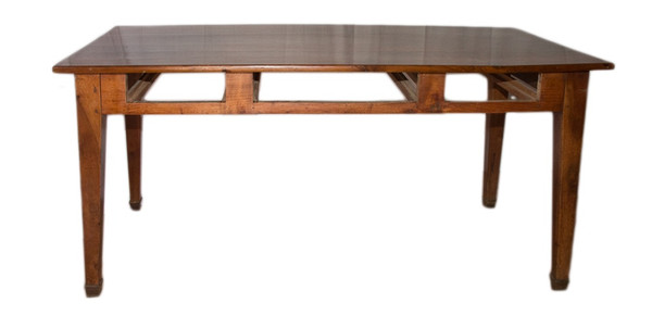 Farm Table In Walnut Directoire Period 