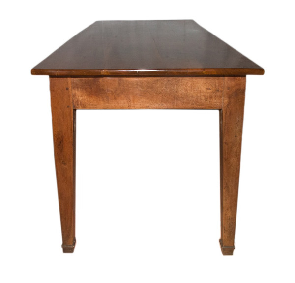 Farm Table In Walnut Directoire Period 