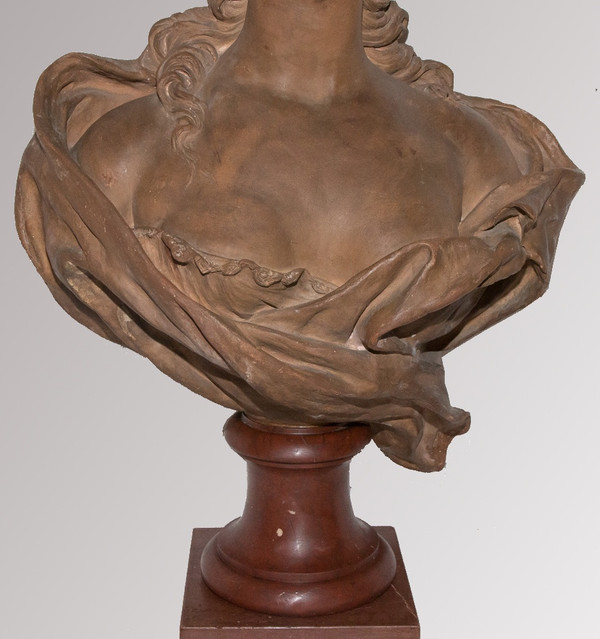 Marie Antoinette Terracotta Bust B Feinberg Late 19th Century