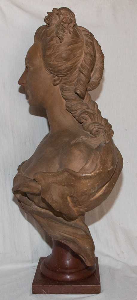 Marie Antoinette Terracotta Bust B Feinberg Late 19th Century