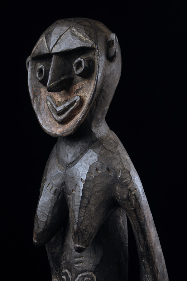 Figura di culto di Nogwi, scultura, arte tribale, Papua Nuova Guinea, arte oceaniana, statua