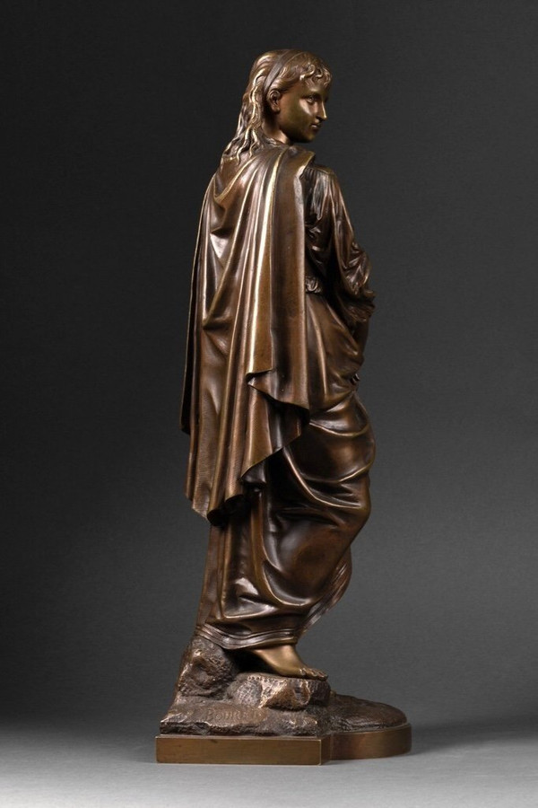 Bronze Sculpture Eutrope Bouret (1833-1906)