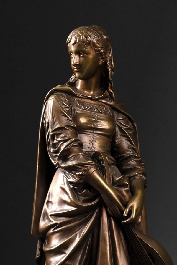 Bronze Sculpture Eutrope Bouret (1833-1906)