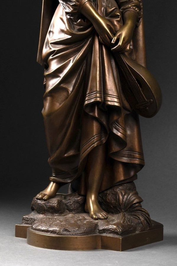 Bronze Sculpture Eutrope Bouret (1833-1906)