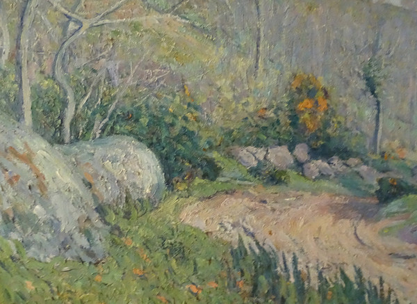 HST Anders Osterlind Landscape Traouïero Valley Trégastel Perros Brittany 20th