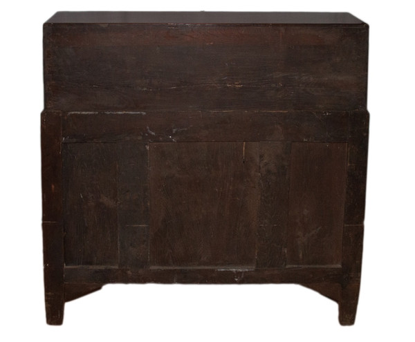 Louis XVI Mahogany Scriban Commode 