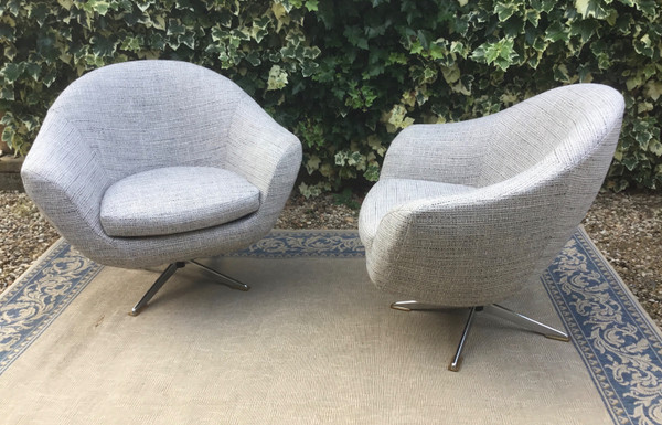 Fauteuils Mid-Century