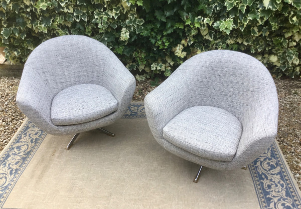 Fauteuils Mid-Century